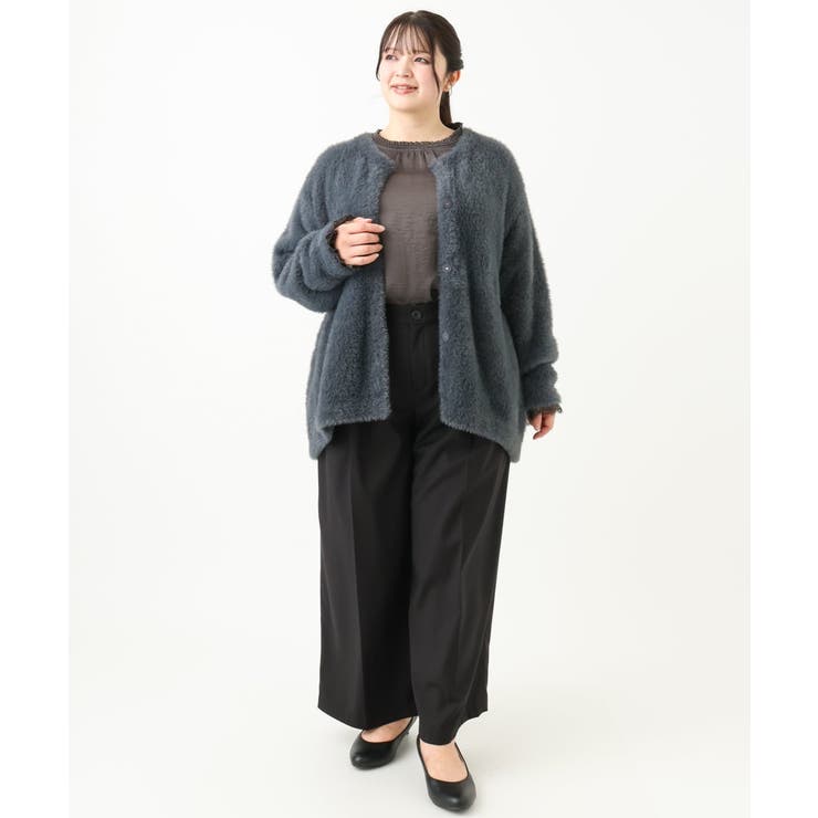 【大きいサイズ】タックパンツ | eur3 | 詳細画像25 