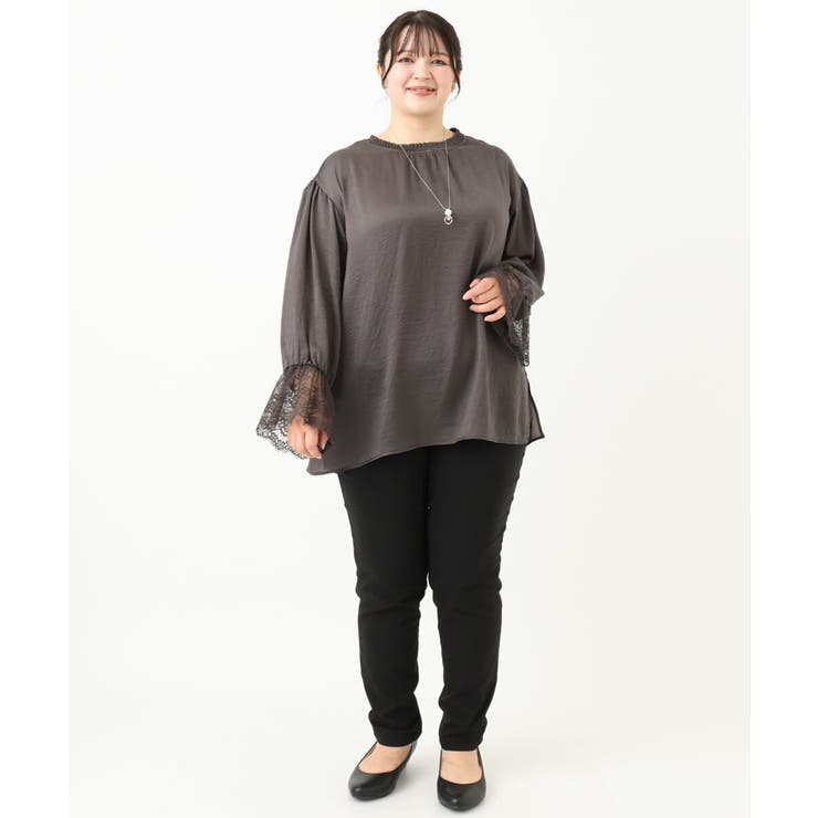 【シリーズ累計販売1万5千枚！ 大きいサイズ】さらさらストレッチテーパード裏起毛… | eur3 | 詳細画像16 