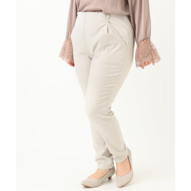 【シリーズ累計販売1万5千枚！ 大きいサイズ】さらさらストレッチテーパード裏起毛… | eur3 | 詳細画像7 