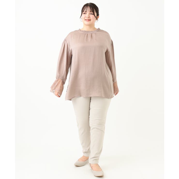 【シリーズ累計販売1万5千枚！ 大きいサイズ】さらさらストレッチテーパード裏起毛… | eur3 | 詳細画像8 