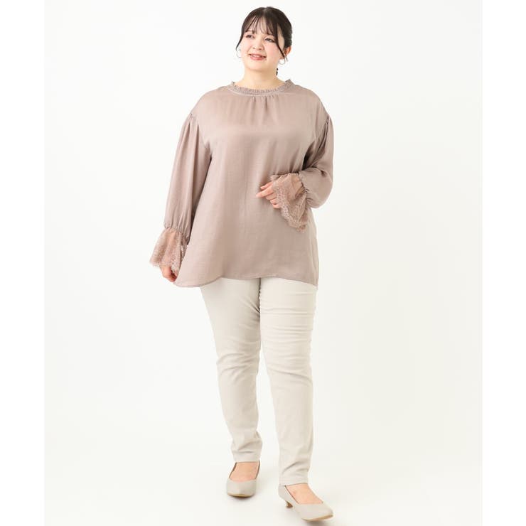 【シリーズ累計販売1万5千枚！ 大きいサイズ】さらさらストレッチテーパード裏起毛… | eur3 | 詳細画像9 