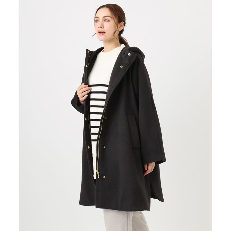 【大きいサイズ】ライトカシミヤウールコート | eur3 | 詳細画像21 