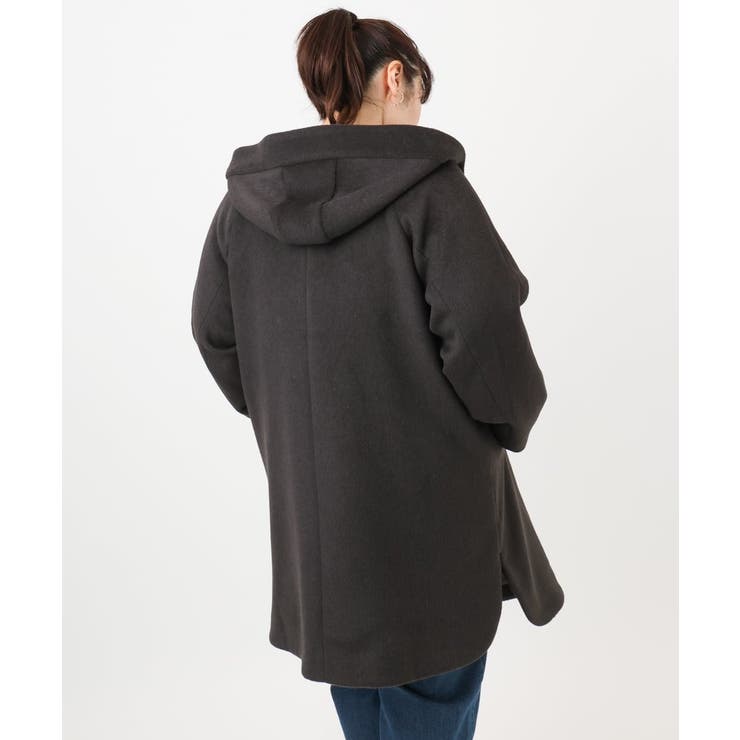 【大きいサイズ】ライトカシミヤウールコート | eur3 | 詳細画像28 