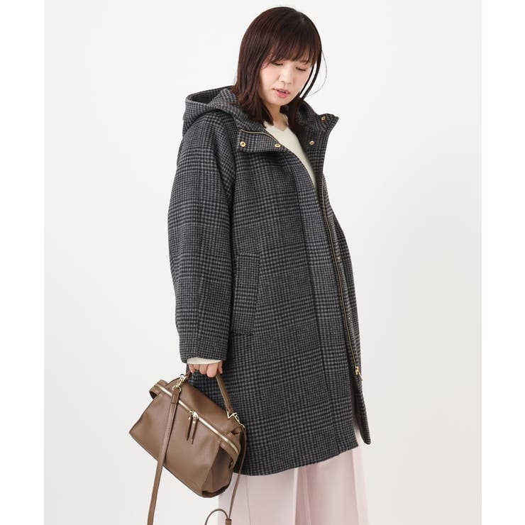 【大きいサイズ】ライトカシミヤウールコート | eur3 | 詳細画像6 