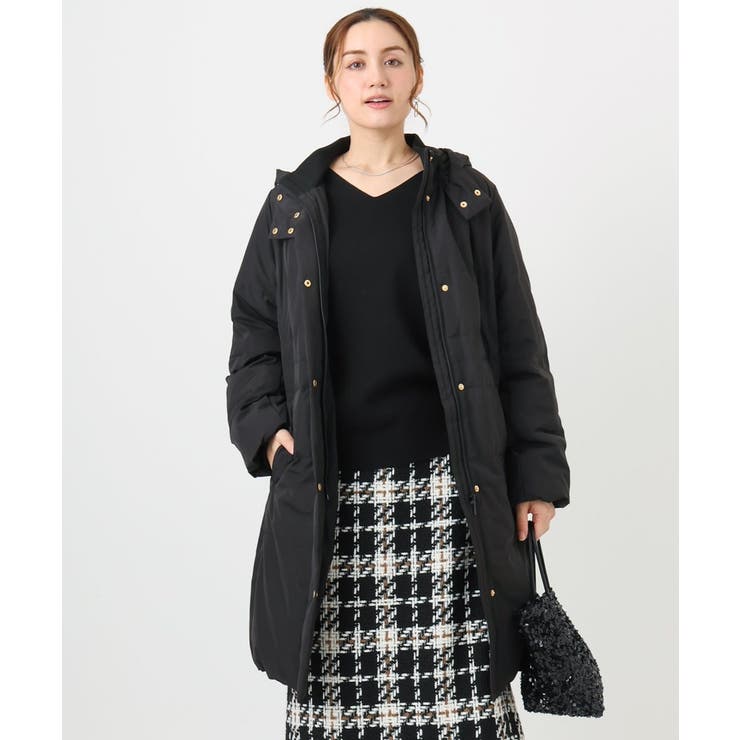 【大きいサイズ】フードロングダウンコート | eur3 | 詳細画像24 