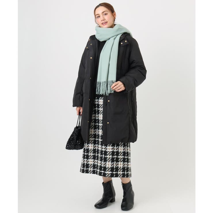 【大きいサイズ】フードロングダウンコート | eur3 | 詳細画像31 