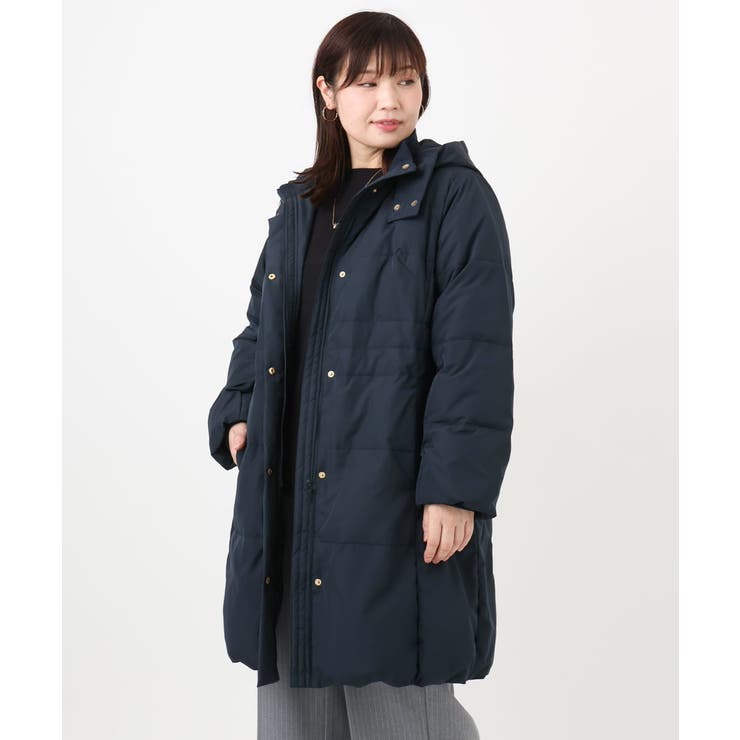 【大きいサイズ】フードロングダウンコート | eur3 | 詳細画像5 