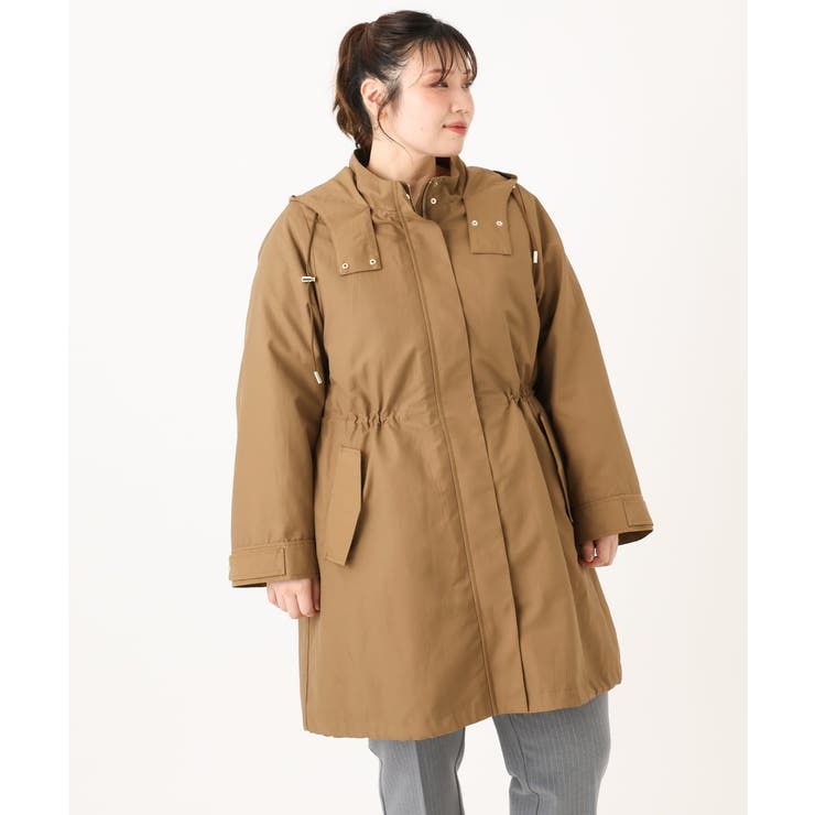 【WEB/一部店舗限定】【大きいサイズ】ライナー付フーディーコート | eur3 | 詳細画像23 