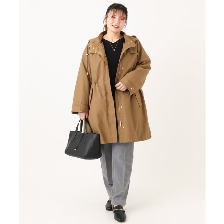 【WEB/一部店舗限定】【大きいサイズ】ライナー付フーディーコート | eur3 | 詳細画像38 