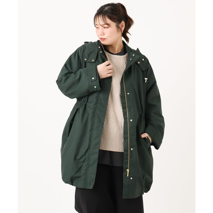 【WEB/一部店舗限定】【大きいサイズ】ライナー付フーディーコート | eur3 | 詳細画像8 