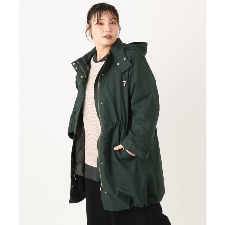 【WEB/一部店舗限定】【大きいサイズ】ライナー付フーディーコート | eur3 | 詳細画像9 