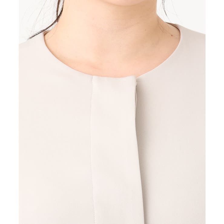 【大きいサイズ】ノーカラーロングコート | eur3 | 詳細画像11 