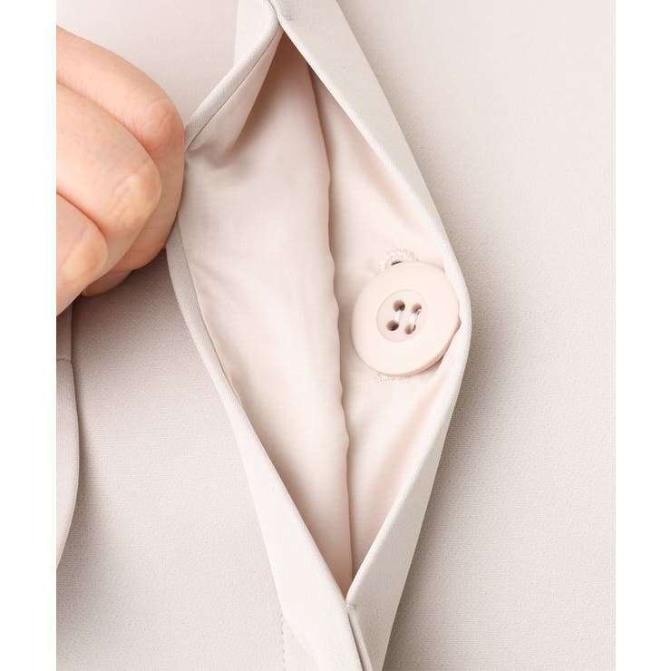 【大きいサイズ】ノーカラーロングコート | eur3 | 詳細画像17 