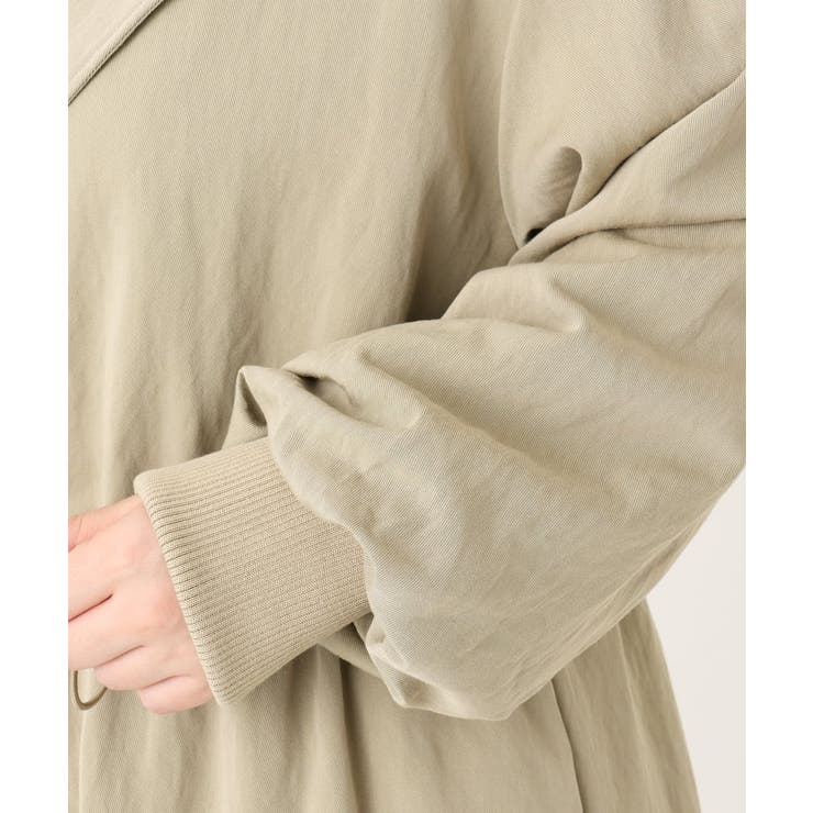 【大きいサイズ】ノーカラーロングコート | eur3 | 詳細画像14 