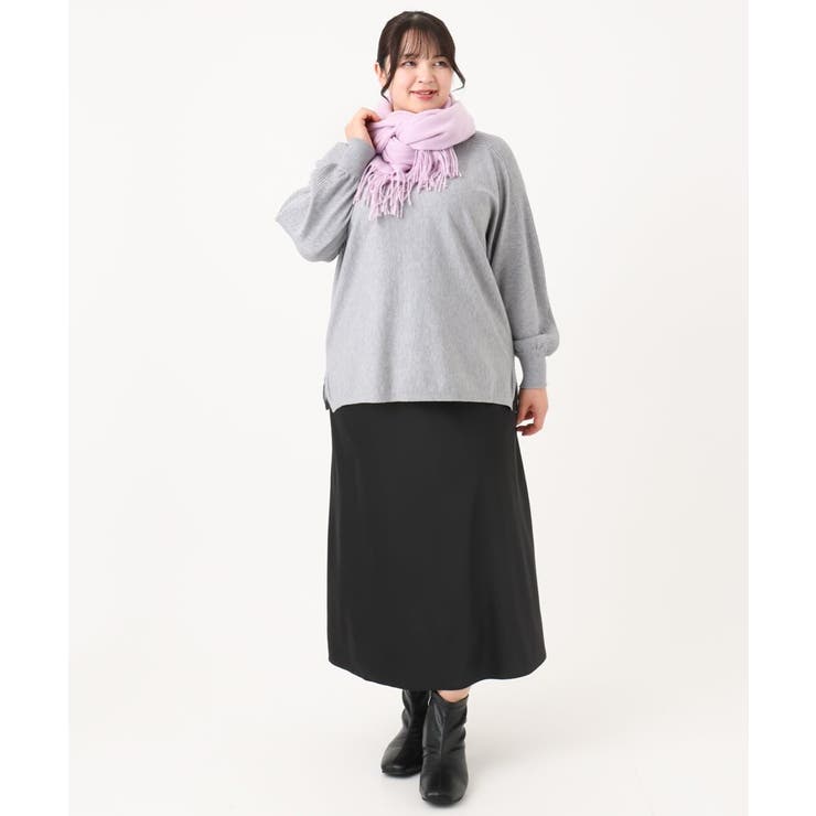 【洗える】フリンジプレーンストール | eur3 | 詳細画像3 