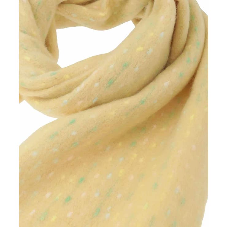 カラーネップロングフリンジデザインマフラー | eur3 | 詳細画像5 