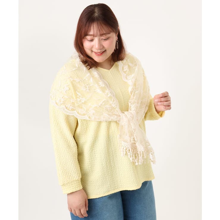 コットン刺繍シアー猫ストール | eur3 | 詳細画像1 