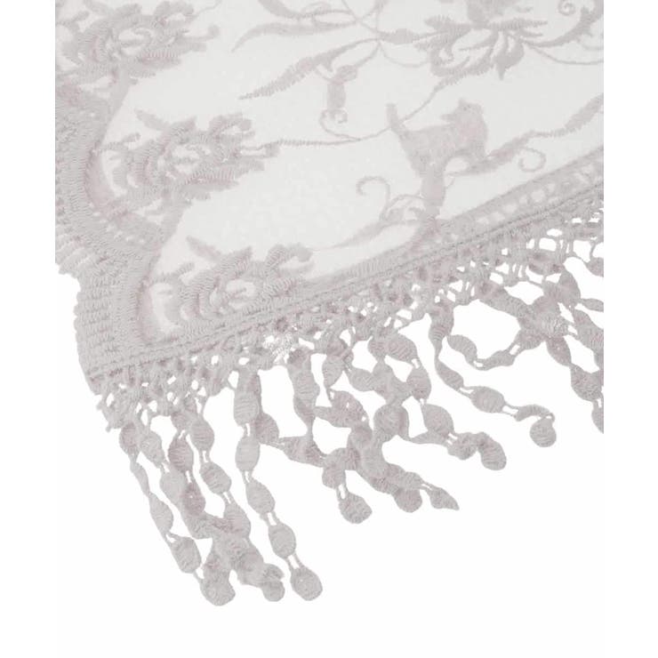 コットン刺繍シアー猫ストール | eur3 | 詳細画像6 