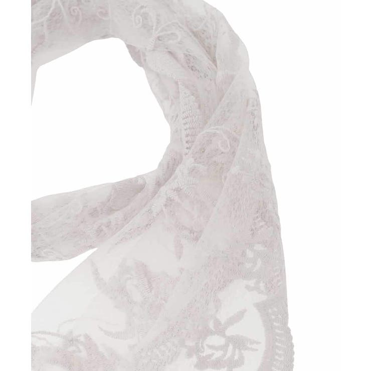 コットン刺繍シアー猫ストール | eur3 | 詳細画像7 