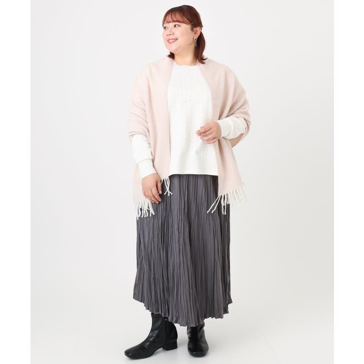 フリンジニットマフラー | eur3 | 詳細画像3 