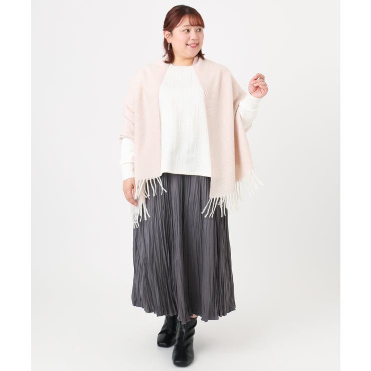 フリンジニットマフラー | eur3 | 詳細画像4 