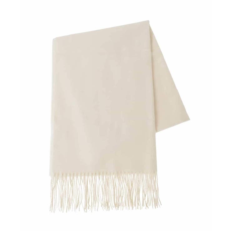 アイボリー | カシミヤタッチストール | eur3