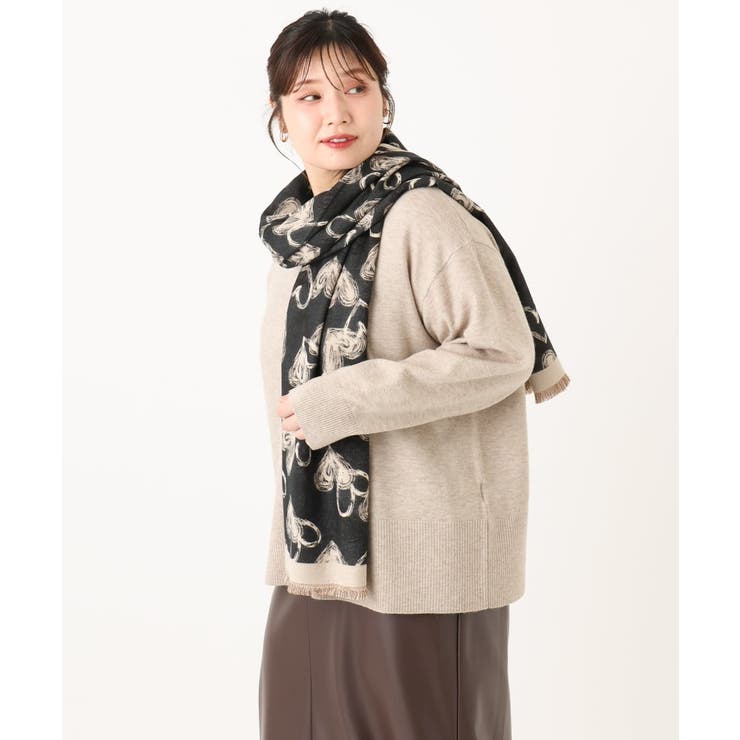 ハート柄ストール | eur3 | 詳細画像11 