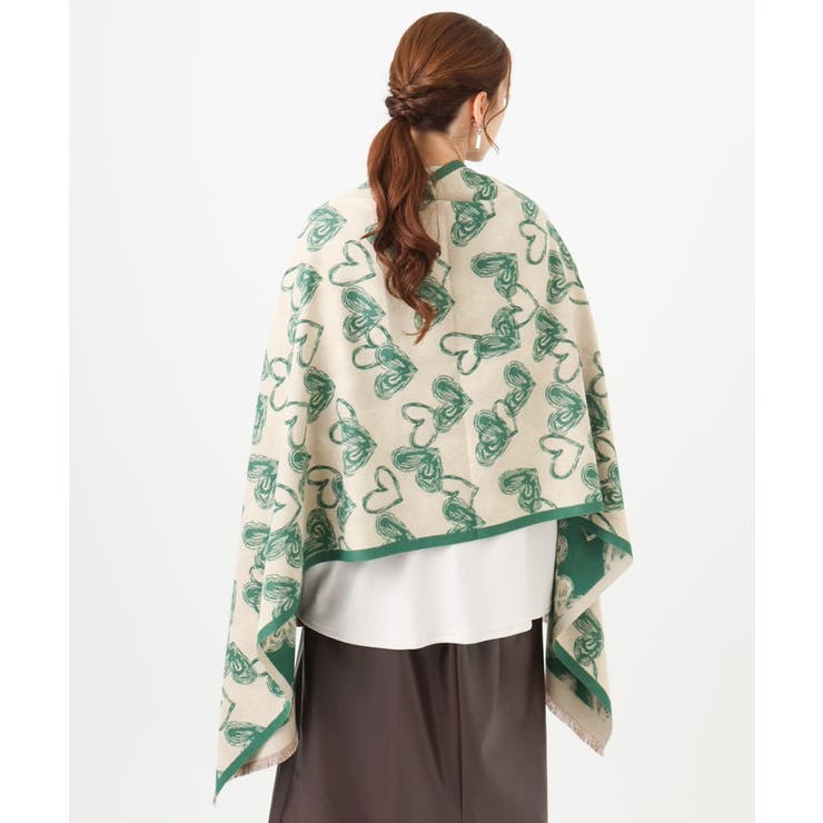 ハート柄ストール | eur3 | 詳細画像3 