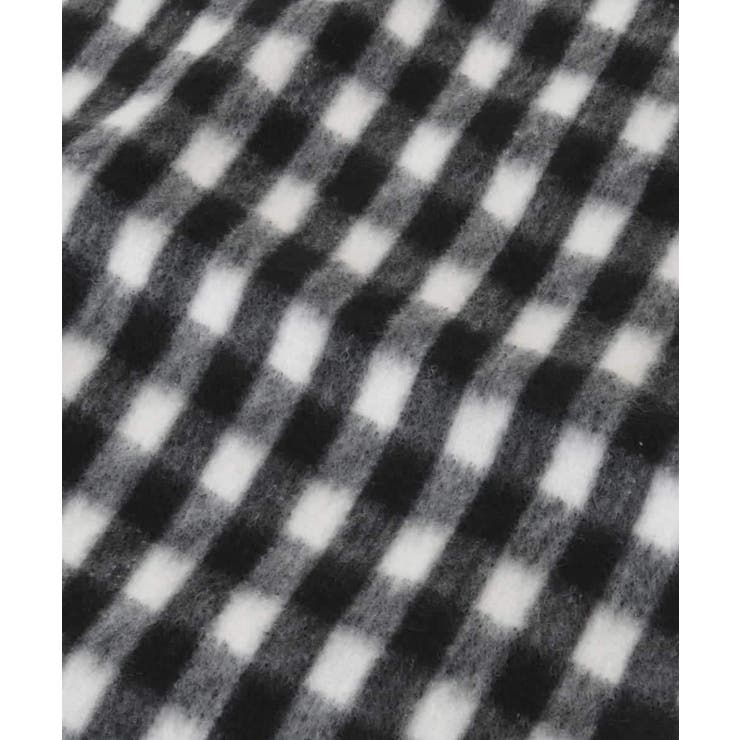 【洗える】モノトーンカラーチェック柄ストール | eur3 | 詳細画像6 
