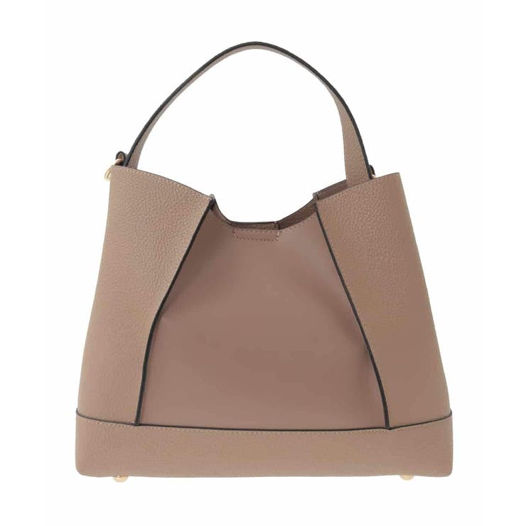 【2WAY】切り替えデザインフェイクレザーハンドバッグ | eur3 | 詳細画像4 