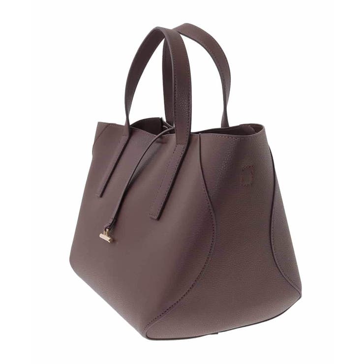 【2WAY】フェイクレザースクエアデザインバッグ | eur3 | 詳細画像6 