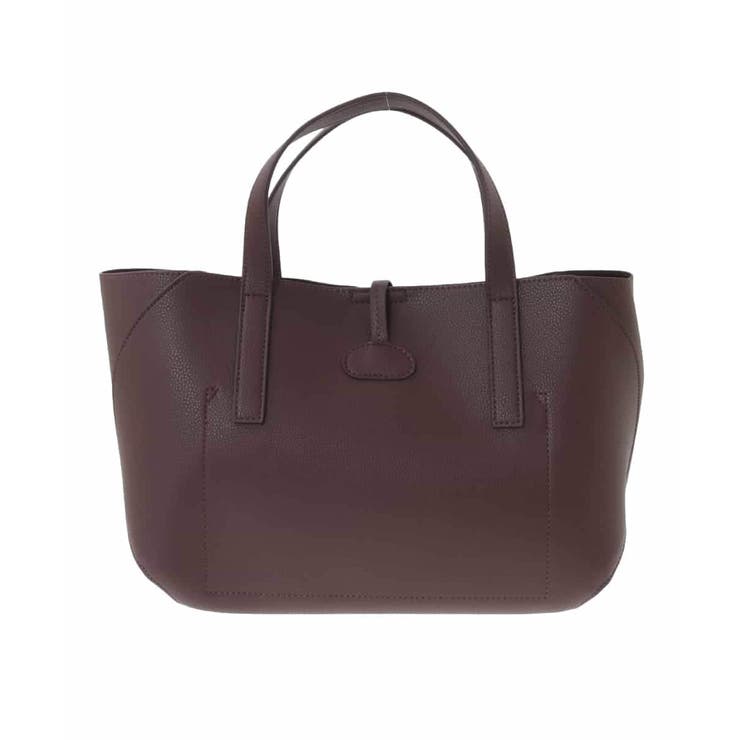 【2WAY】フェイクレザースクエアデザインバッグ | eur3 | 詳細画像7 