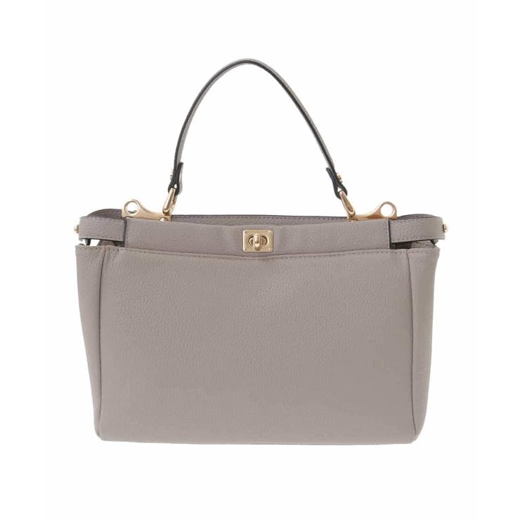 【2WAY】フェイクレザースクエアバッグ | eur3 | 詳細画像3 