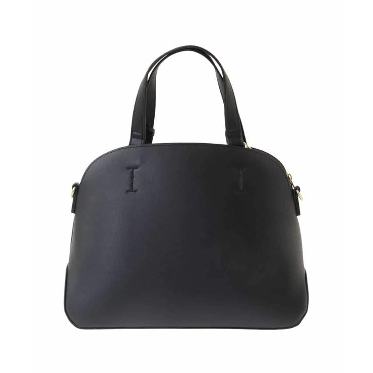 【2WAY/軽量】フェイクレザーラウンドトートバッグ | eur3 | 詳細画像5 