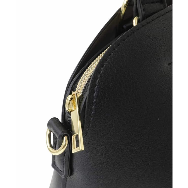 【2WAY/軽量】フェイクレザーラウンドトートバッグ | eur3 | 詳細画像8 