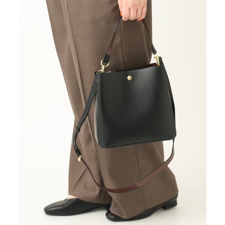 ブラック(94) | 【たすかるっかばん】2WAYスクエアミニバッグ | eur3