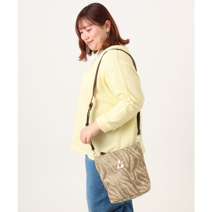 ゼブラ箔デザイントートバッグ | eur3 | 詳細画像2 