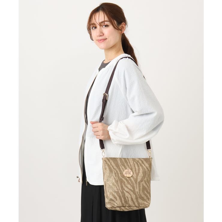 ゼブラ箔デザイントートバッグ | eur3 | 詳細画像4 