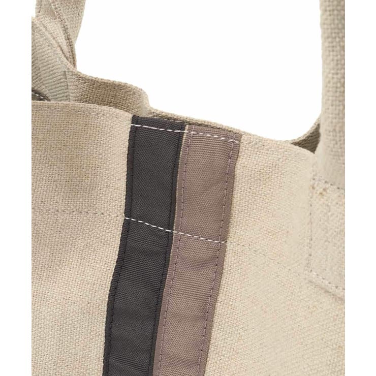 配色ラインスクエアトートバッグ | eur3 | 詳細画像10 