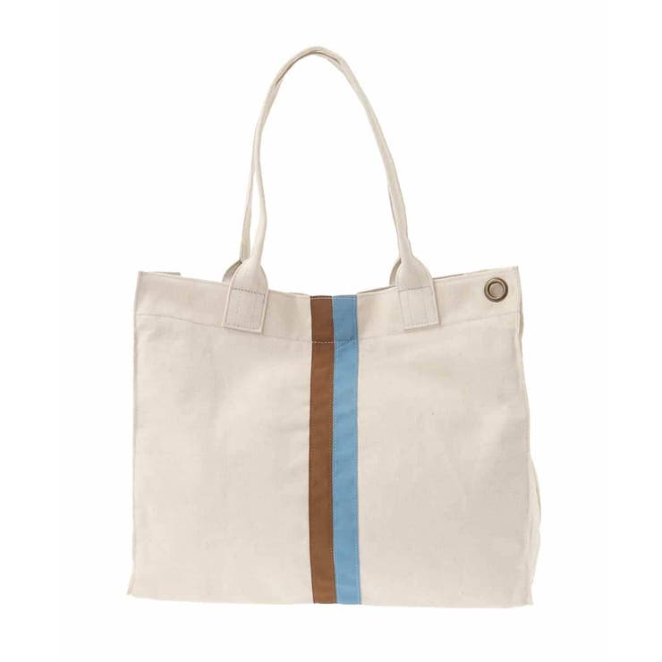 配色ラインスクエアトートバッグ | eur3 | 詳細画像4 