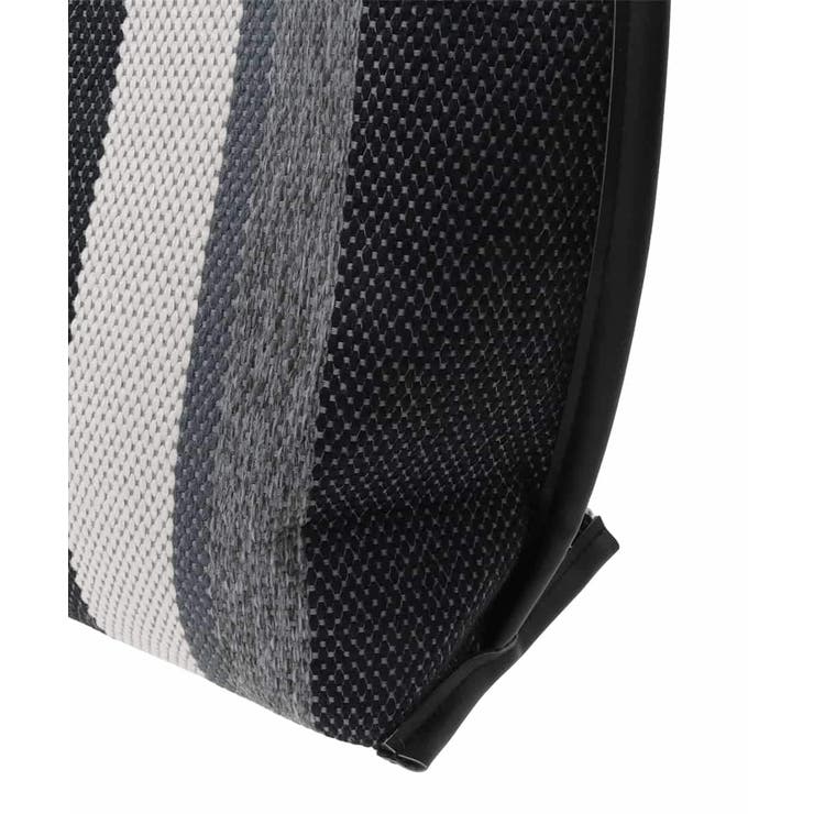 【2WAY】ストライプパイピングスクエアトートバッグ | eur3 | 詳細画像12 