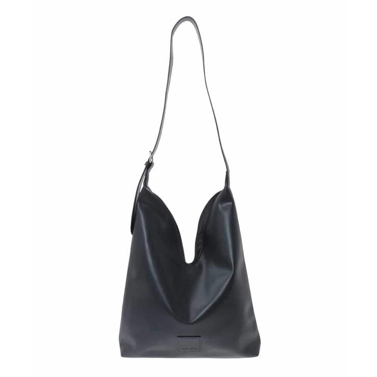 Vカットフェイクレザーショルダーバッグ | eur3 | 詳細画像15 