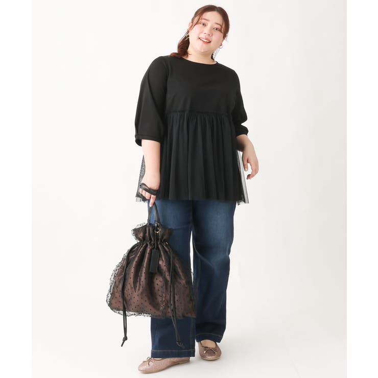 シフォンレイヤードデザインバッグ | eur3 | 詳細画像11 