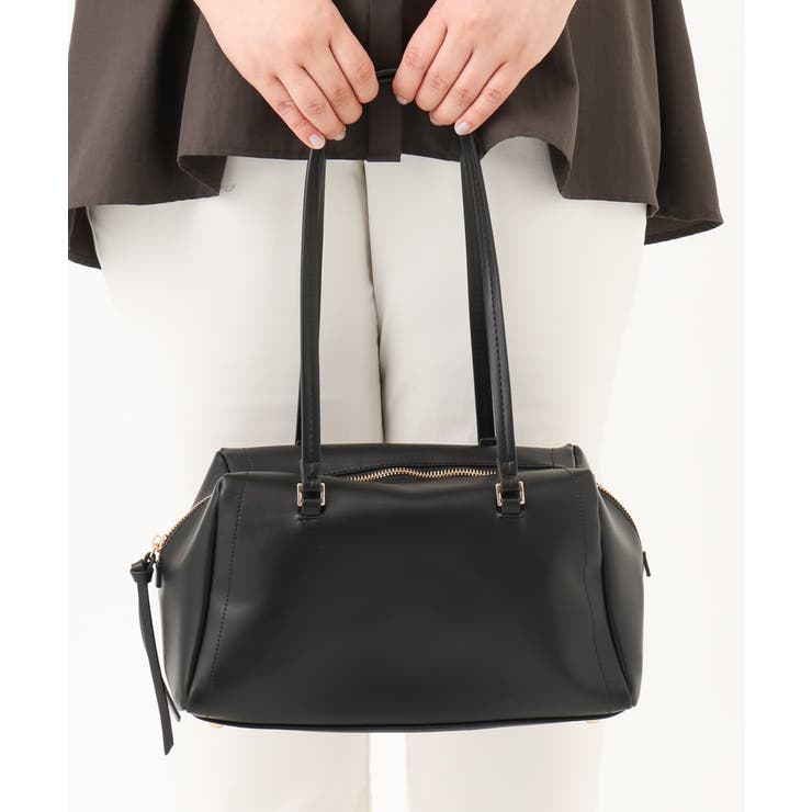 ブラック(94) | キューブ型ボストンバッグ | eur3