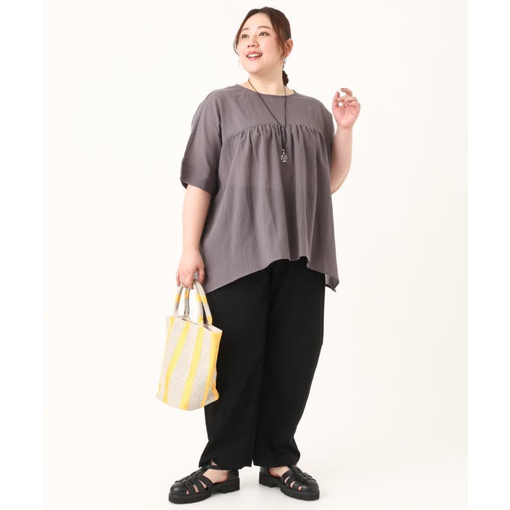 ♡poyo♡様7月購入 ペーパーヤーントートバッグ[品番：ITKW0017517]｜eur3（エウル