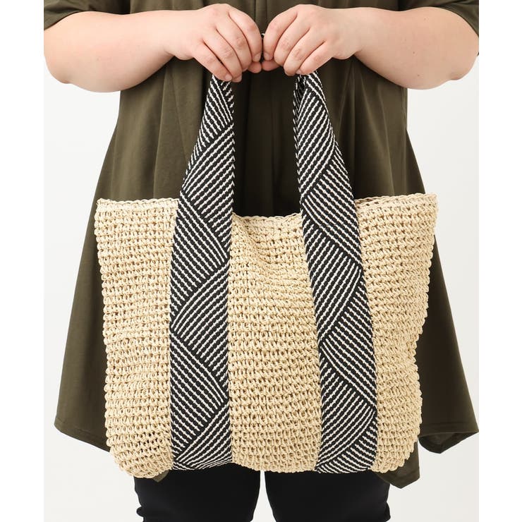 ベージュ | ラメハンドルブレードバッグ | eur3