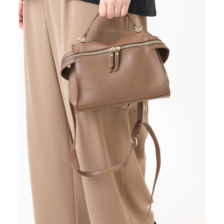 【2WAY】ジップデザインハンドバッグ | eur3 | 詳細画像1 