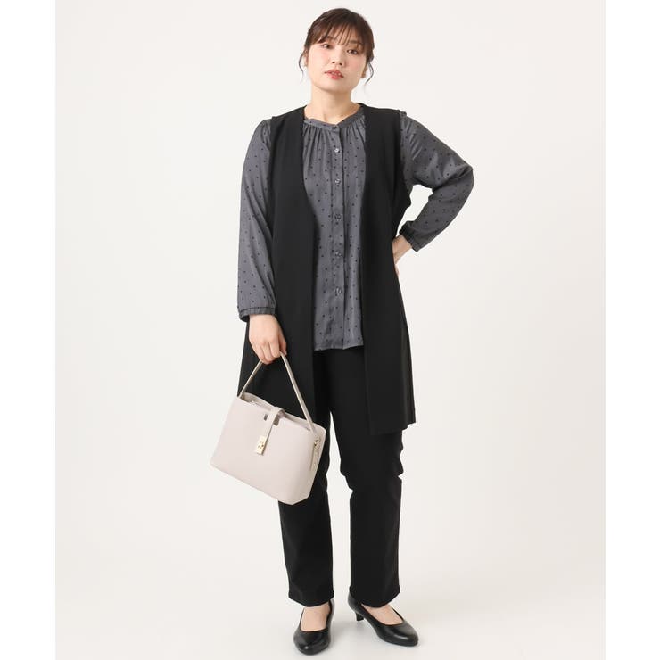 フェイクレザーワンハンドルスクエアバッグ | eur3 | 詳細画像3 