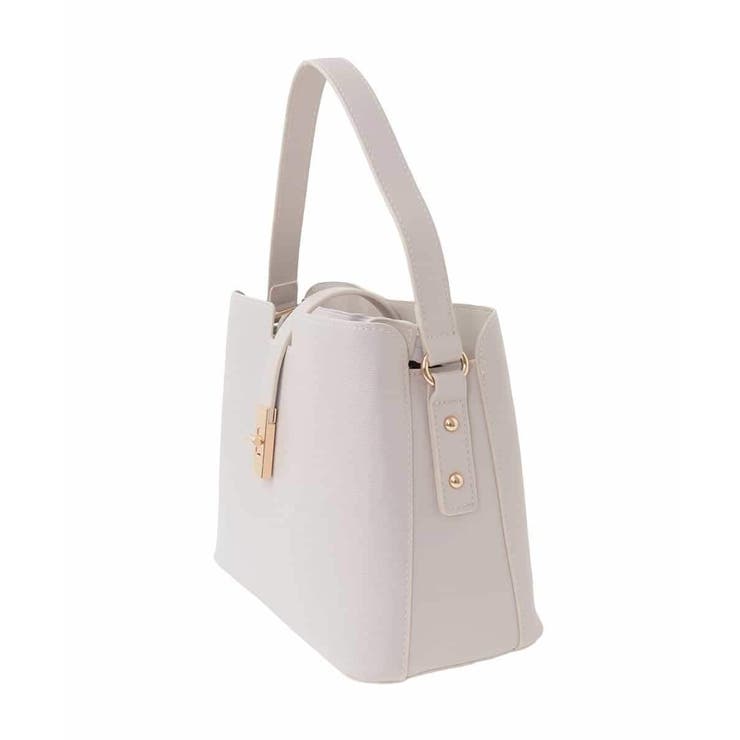 フェイクレザーワンハンドルスクエアバッグ | eur3 | 詳細画像5 