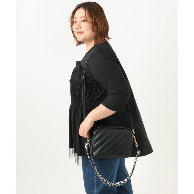 ステッチスクエアショルダーバッグ | eur3 | 詳細画像16 